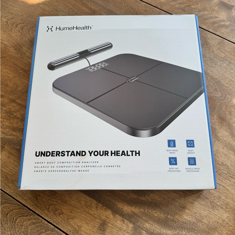 HumeHealth Smart Body Composition Analyzer - Black